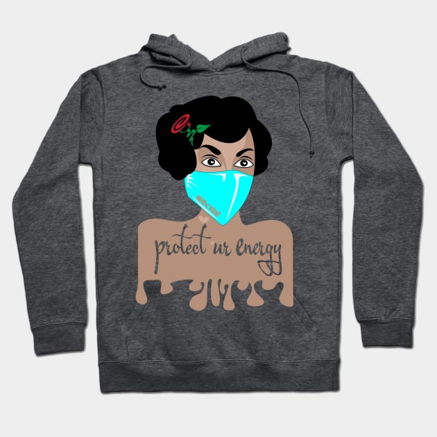 Gurl Protect Ur Energy Hoodie by MISCRE8 MERCH